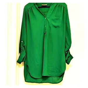 ModCloth Fervour Green Tunic